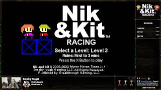 Nik and Kit Racing ~ [100% Trophy Gameplay, PS4]