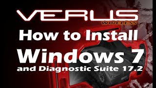 Snap On VERUS -  How to install Windows 7 & Diagnostic Suite 17.2 on your older VERUS! screenshot 4
