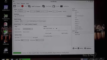Kruger&Matz Edge 1081 (Pipo W3 clone) video encoding using QSV acceleration