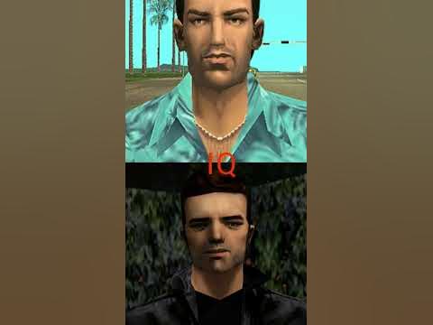 Tommy Vercetti VS Claude|GTA VC VS GTA 3 #short #shorts #gta - YouTube