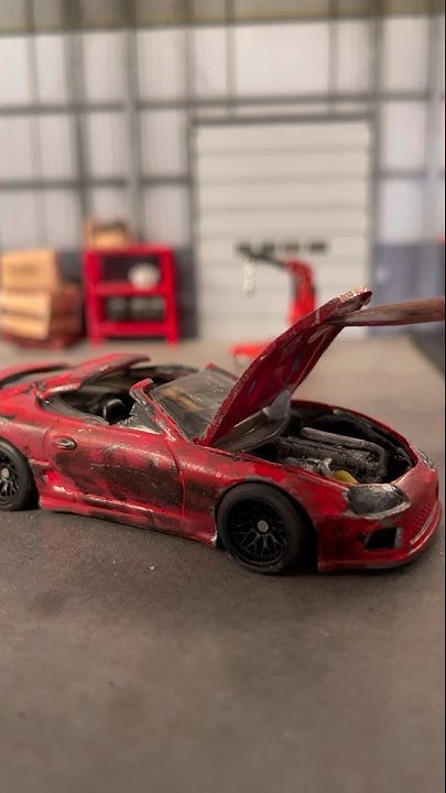 Fast And Furious Overnight Parts From Japan Custom Hot wheels fast and furious supra with overnight parts from