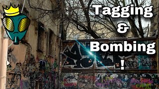 Tagging & Bombing on the streets of Moscow! Тегинг & Бомбинг на улицах Москвы!