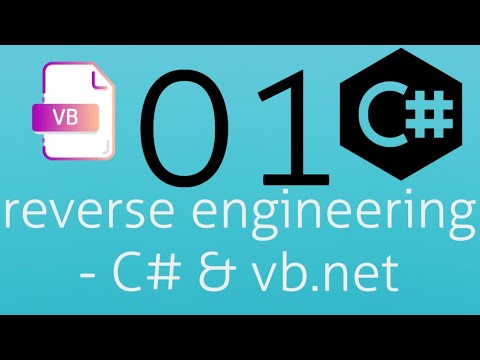 1 - مقدمة بسيطة عن الهندسة العكسية واستخراج الكود المصدري لبرمجيات vb.net c#