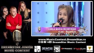 CARLA MARIA INCONTRERO - Mai Sunt Copii (live) | DreamStar Junior Music Contest | Ed. 3 - Sez. 1