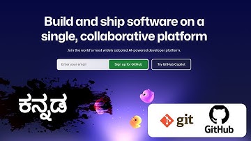 Git and GitHub Basics Explained in Kannada with Examples