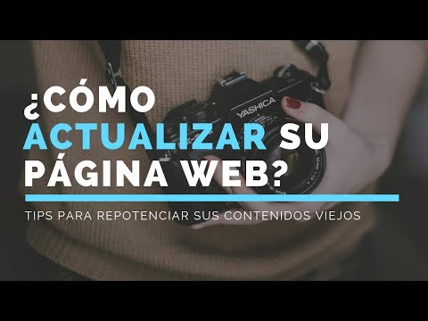 Vídeo: Com Actualitzar Una Pàgina Web