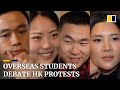 Overseas students in the US debate on Hong Kong protests