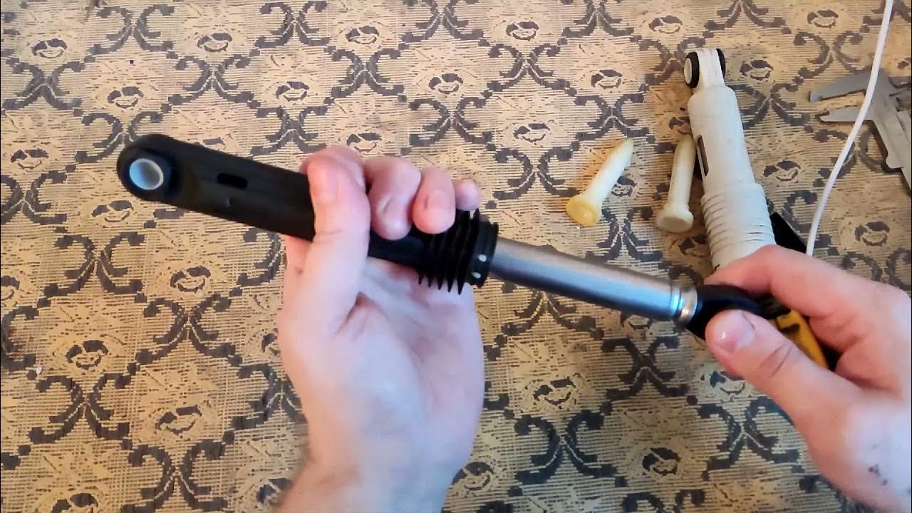 Как снять амортизаторы машинки cando видео Как разобрать барабан стиральной машины Индезит: инструкция