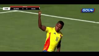 Gol de Jhon Arias a Bolivia | Colombia vs Bolivia Amistoso Internacional 2024