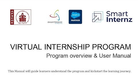 How to do Salesforce virtual internship & get certificate #apsche #internship #salesforce #andhra
