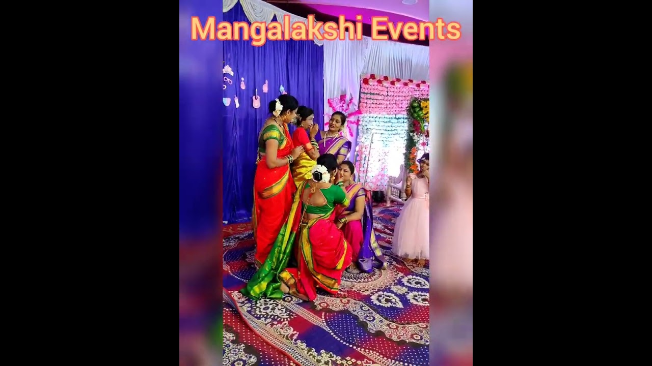 सौ. प्रिया प्रीतेश खर्चे गोद भराई इन महाराष्ट्रीयन स्टाईल