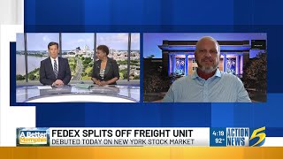FedEx Freight debuts on New York Stock Exchange