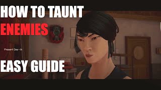 SIFU HOW TO TAUNT Enemies And Get EXTRA SCORE And Multiplier - EASY GUIDE SIFU SECRET TIP !