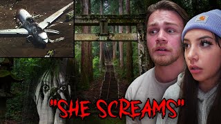 GHOST SCREAMS IN HAUNTED JAPANESE FOREST! (SCARY)