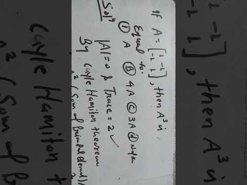 cayley hamilton special