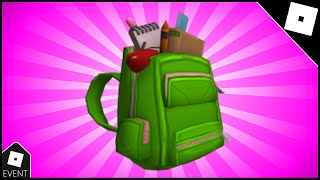 [Evento] Novo Promocode Chegando [Fully Loaded Backpack] Roblox