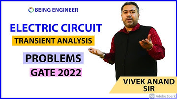 Numericals based on Transient Analysis | GATE 2022
