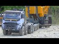 WORLD'S LARGEST 80 Ton Stone Crusher Moves Down Highway!