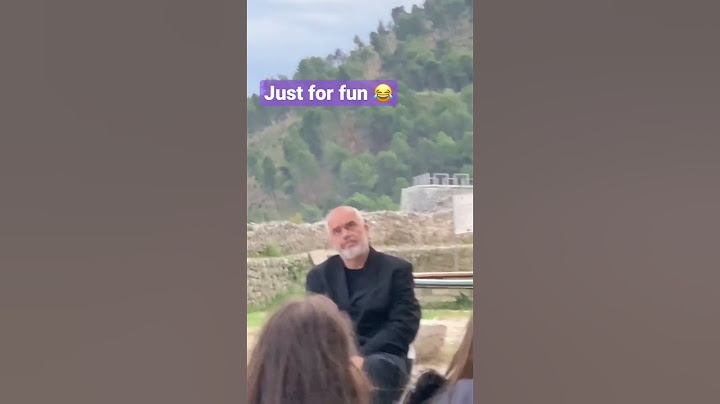 Rama ngel pa fjalë në Berat 😂 #edirama