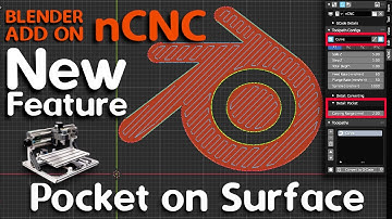 nCNC Create a pocket on the surface  [New Feature]