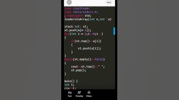 Leaders in an Array | Logic | Nataraja Murthy #leaders   #array #logic #interview #test