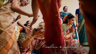 In The Wings; Krishna &amp; Sailaja Hyderabad Wedding Film |WEDDING MOJITO
