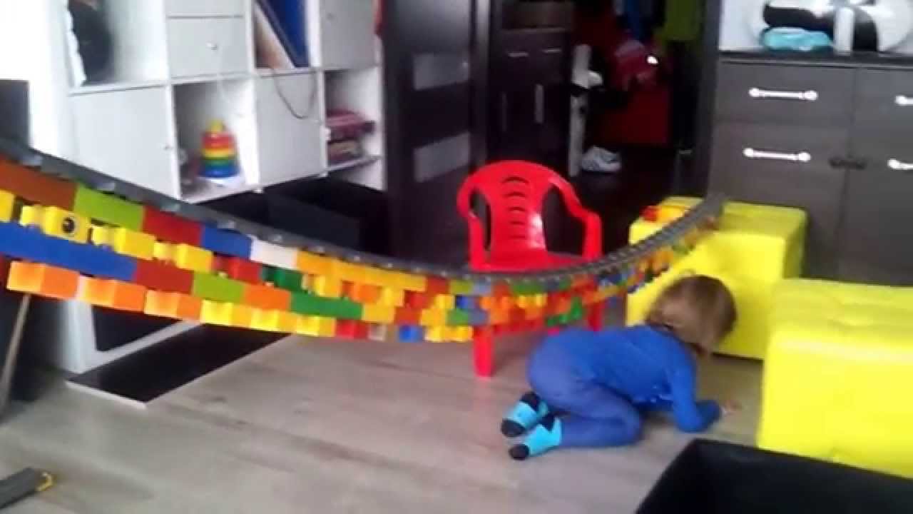Lego Duplo Train Budowa Mostu Kolejowego Part 4 Youtube