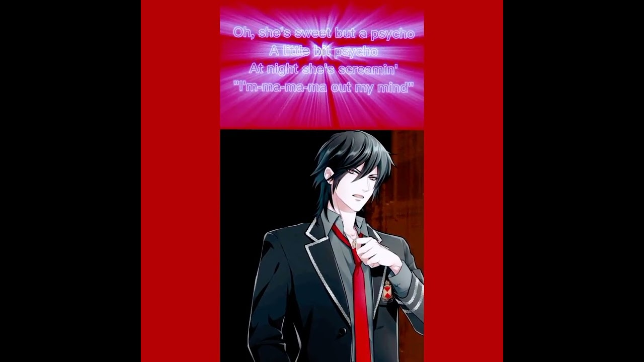 Personajes de genius Inc cantando sweet but psycho #geniusinc #otomegames #geniusotome