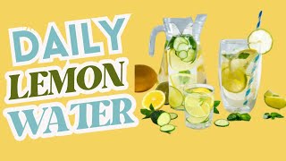 The REAL Reason to Drink Lemon Water Every Day.