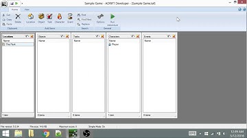 Adrift 5 Tutorial Series: Changing the Name of Your Game