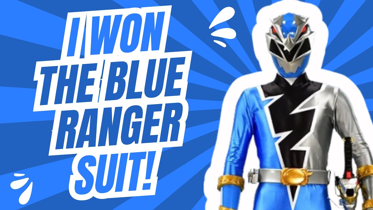 I WON THE BLUE RANGER SUIT!!!! - YouTube