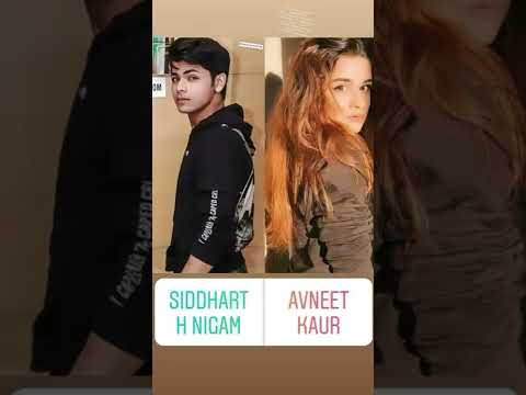 siddharth Nigam and avneet Kaur insta post and story #shorts #siddharthnigam #avneetkaur