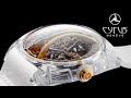 NEW Cyrus Klepcys Vertical Skeleton Tourbillon Sapphire Watch | Conquest of Innovation