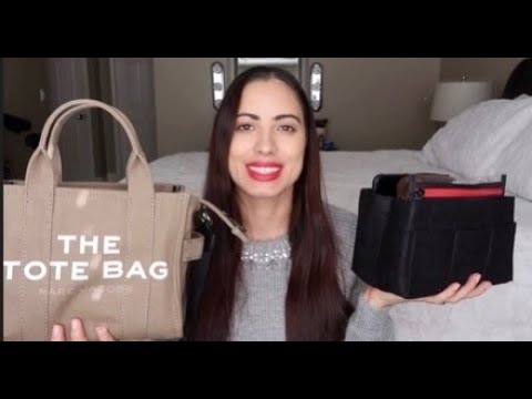 Marc Jacobs 'The Leather Mini Tote Bag' Tote  Bag insert & water and stain  spray by Havre De Luxe 