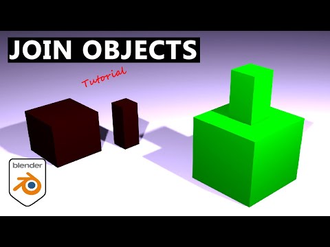 ✅Join and Separate Objects for Beginners