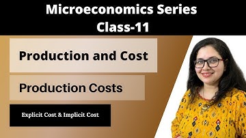 Explicit Cost & Implicit Cost | Cost | Microeconomics Class 11 | EcoWorld