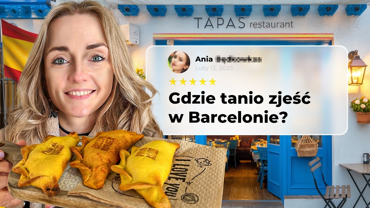 BARCELONA! TANIE jedzenie! Gdzie ZJEŚĆ TANIO i DOBRZE? + POLECENIA od WIDZÓW | Check In