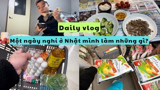 494 | Daily Vlog | Một Ngày Nghỉ Mưa Gió Ở Nhật Mình đã Làm Những Gì? | Đức Thư Vlogs