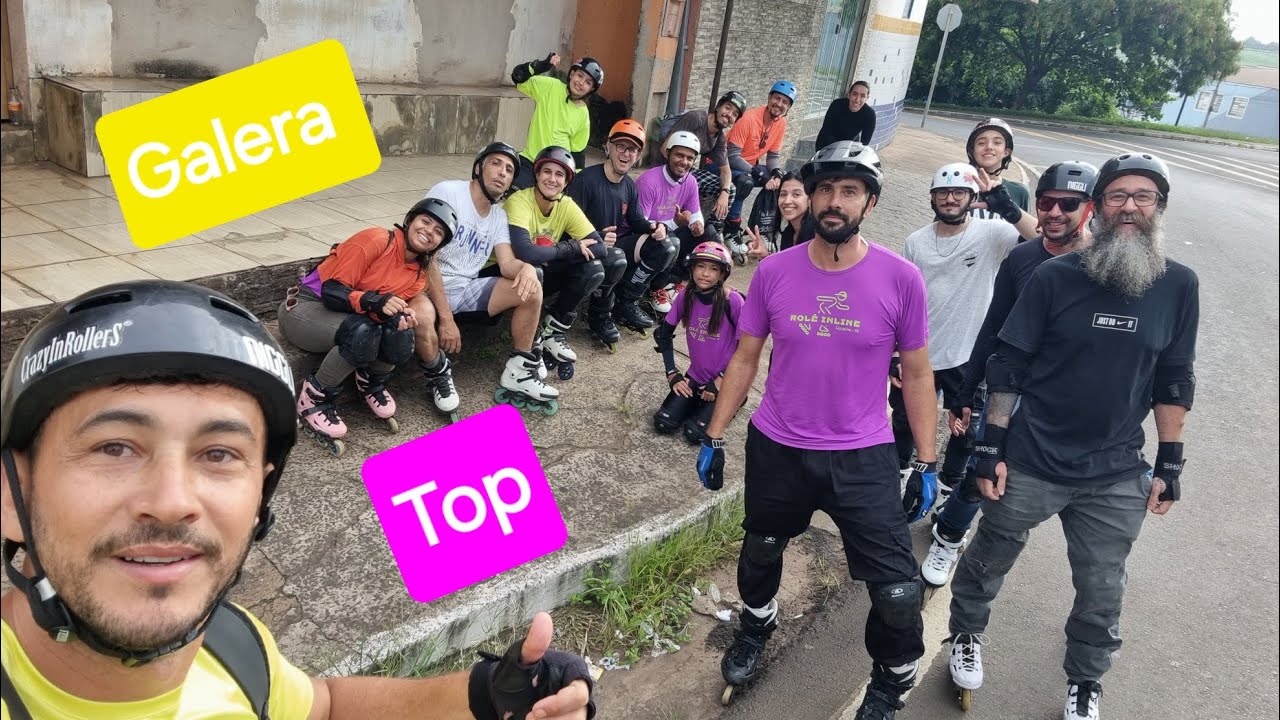 Patinando de Rio Claro a Santa Gertrudes. #patins