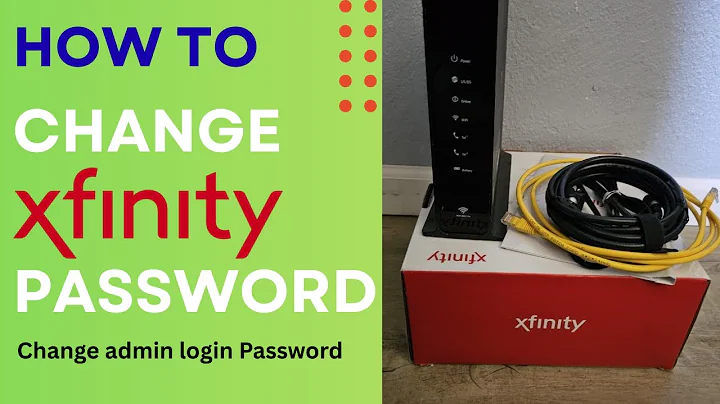 Change Xfinity Router Password Step by Step Guide | changing password on xfinity Modem