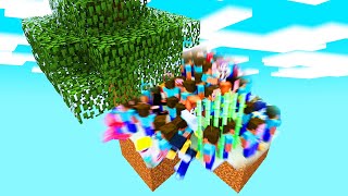 M-am Jucat Minecraft Skyblock Cu 100 De Abonati..