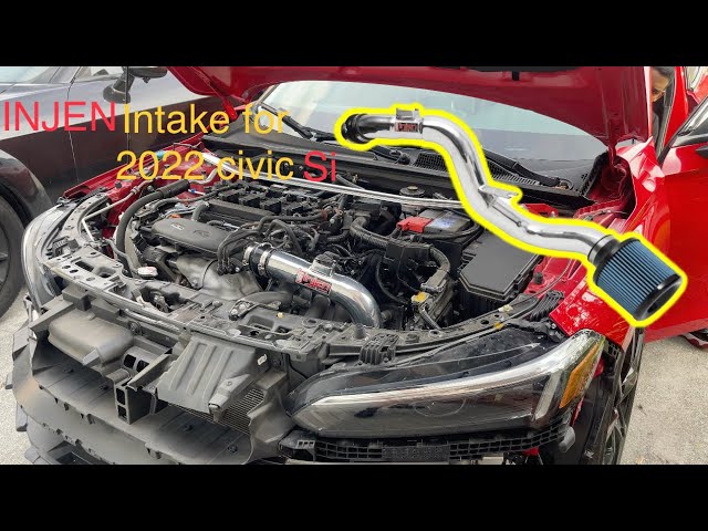 New cold air intake for the 11th gen civic si | Injen SUCKS!! 💨