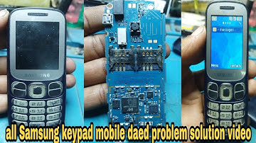 all Samsung keypad mobile daed problem solution video all keypad phone dead solution video#vikastech