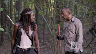 Talking Dead (Fear) - Lennie James (Morgan) on the protein bar scene