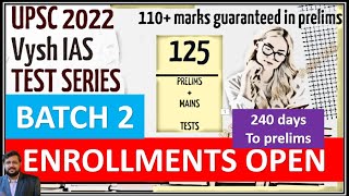 UPSC 2022 PRELIMS + MAINS TEST SERIES | BATCH 2 | 240 DAY EDITABLE STUDY TIMETABLE | VYSH IAS| screenshot 5