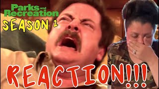 FIRST TIME WATCHING | Parks and Recreation Season 2 Episode 10 Hunting Trip I REACTION ???