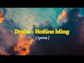 Drake - Hotline bling ( lyrics dan terjemahan )