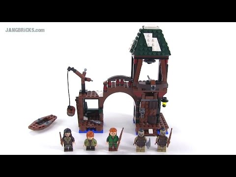 underjordisk kompakt bestøve LEGO Hobbit 79016 Attack On Lake-town set review! - YouTube
