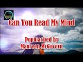 Can you read my mind  by maureen mcgovern karaoke