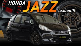 Honda Jazz 2013 MNC ไมล์น้อยมากพร้อมจัดทรงลงล้อให้ใหม่